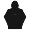 KINGPIN - Old Gold Embroidered Hoodie